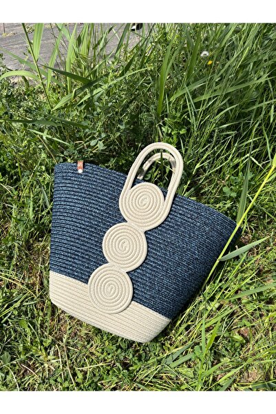 MaVaux Vanillia Large Handmade - Jute Beach Bag