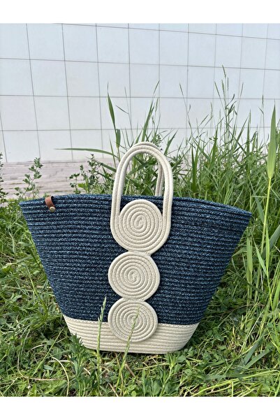 MaVaux Vanillia Large Handmade - Jute Beach Bag