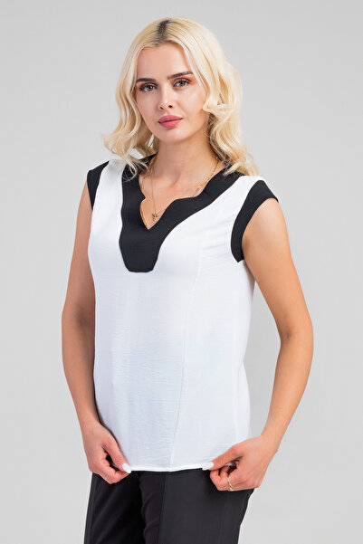 Bold & Young Γυναικείο εσώρουχο με λαιμόκοψη V-λαιμόκοψη μανίκι συνδυασμένο ύφασμα Aerobin