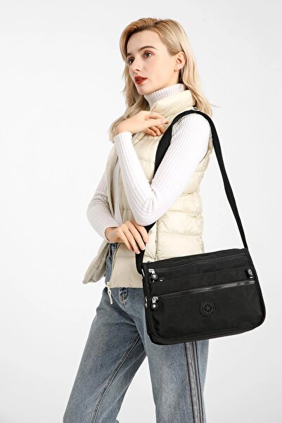 SMART BAGS Kadın Omuz Çantası Klinkıl Kumaş Kullanışlı İç Hacim