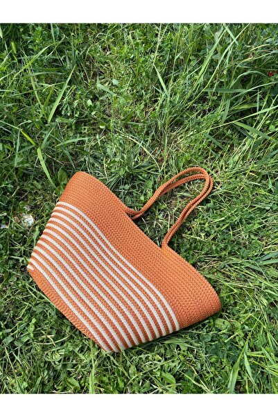 MaVaux Summer Straw-Looking Beach Bag