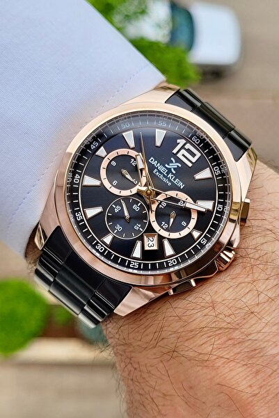 Daniel Klein Kasası Bronz Kordonu Siyah Renk Göstergeleri Aktif 24 Ay Garanti...