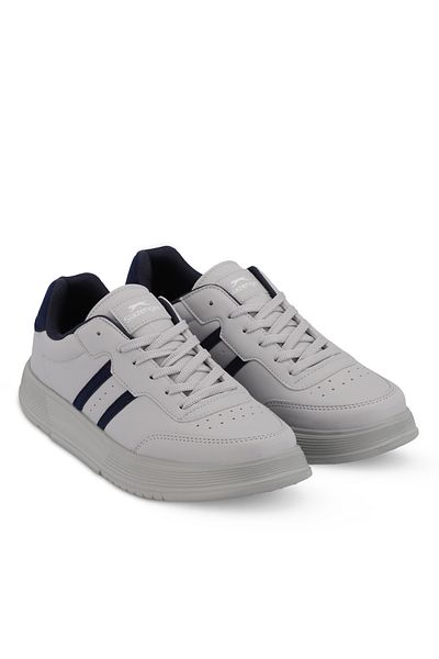 Slazenger ZIPPER I Men's Sneakers - Gray & Navy Blue