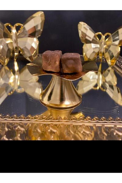 DREAM HEDİYELİK 6LI Orta boy Servis Metal Sunumluk Lokumluk Şekerlik Drajelik...