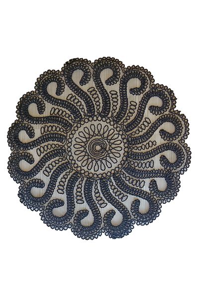 CAMİNHO DA LUA American Service Broderie Lux Supla Octopus Masa Si Set Prezentare Diblu