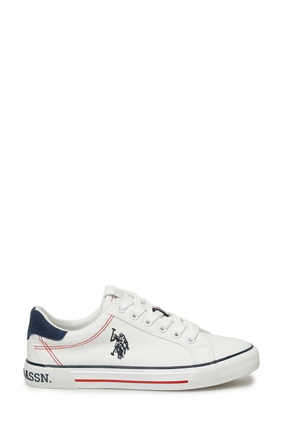 U.S. Polo Assn. RACHEL 4FX - Model alb de pantofi de damă
