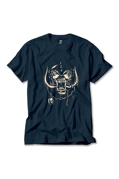 Z zepplin Μπλουζάκι με λογότυπο Motörhead Navy Blue