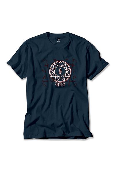 Z zepplin T-shirt Slipknot Hellknight 2 - Navy Blue
