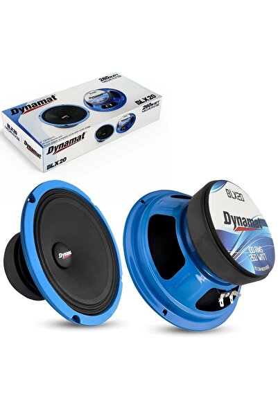 Dynamat 20 Cm Midrange Dynamat BLX20 260W Maksimum 100W RMS Midrange 20CM 1 T...