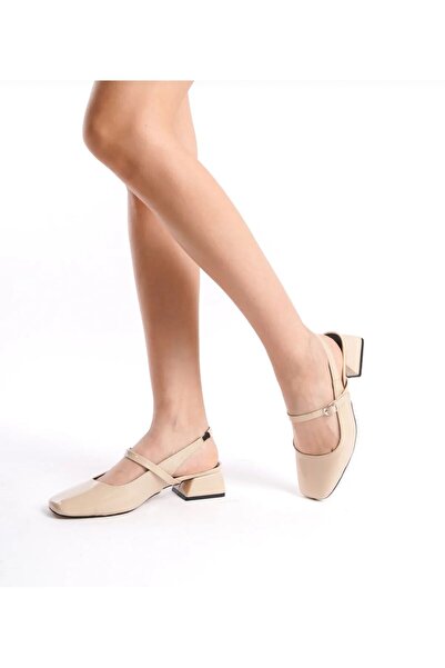 ASAL ayakkabıcılık حذاء باليرينا مريح من الجلد الناعم - جلد نباتي