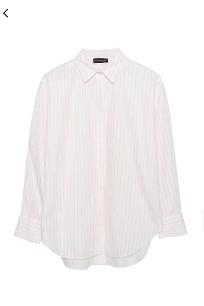 Quzu 24K11660 Cămașă oversize cu dungi