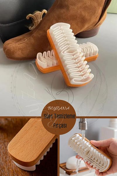 BEYZANA Leather Suede Cleaning Brush - Companion Design