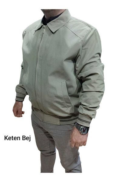 Ünal Giyim Ανδρικό καλοκαιρινό παλτό - Ελαστική μέση και μανίκια, άνετη εφαρμογή