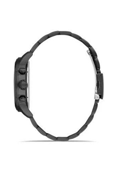 FERRO Men's Wristwatch FM31370A-G Black Steel Cord - Simple and Stylish Design