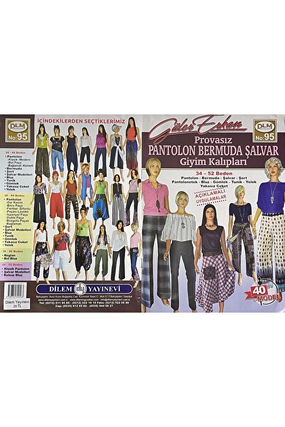 Güler Erkan Provasız Dikiş Kalıpları Dergisi