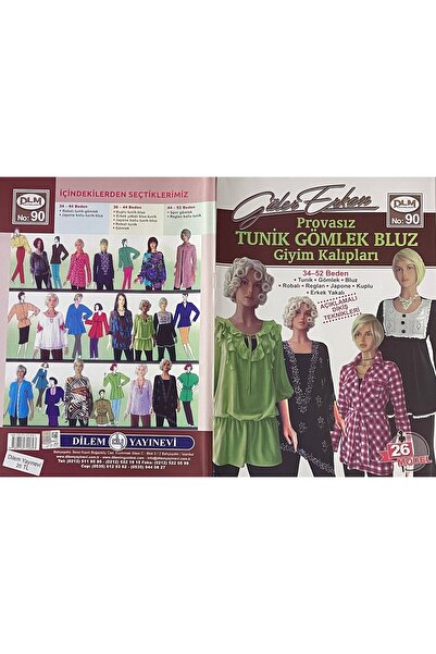 Güler Erkan Provasız Dikiş Kalıpları Dergisi