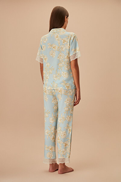 SUWEN Set de pijamale masculine Serena