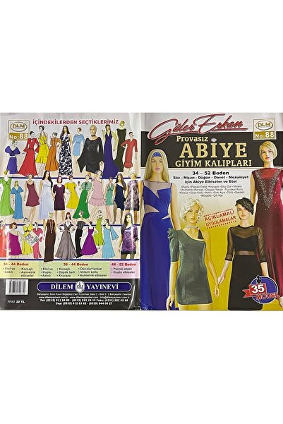 Güler Erkan Provasız Dikiş Kalıpları Dergisi