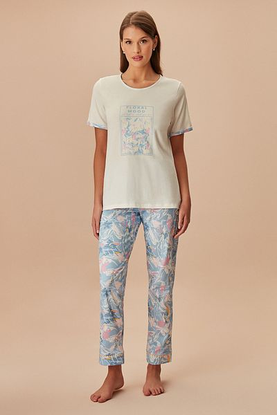SUWEN Set pijama Lotus