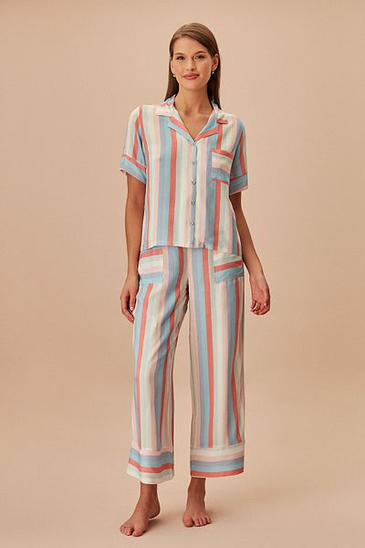 SUWEN Linepot Masculine Pajama Set