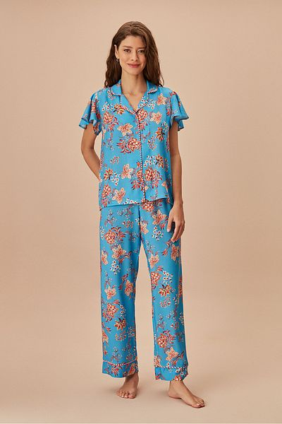 SUWEN Set de pijamale masculine Nadia