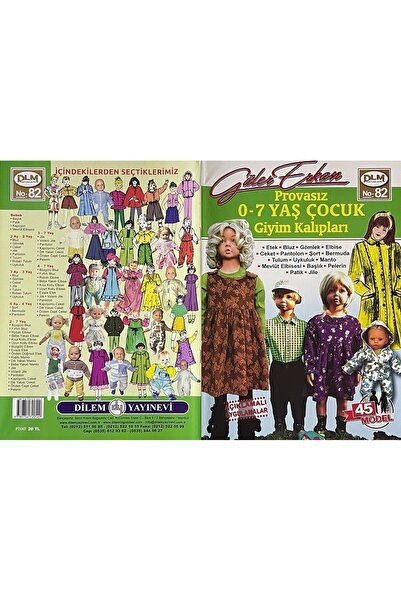 Güler Erkan Provasız Dikiş Kalıpları Dergisi