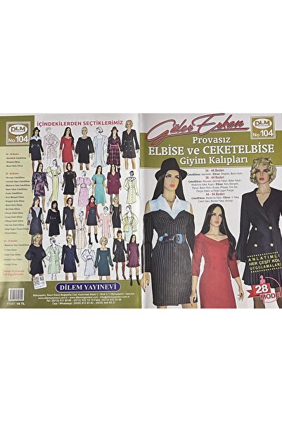 Güler Erkan Provasız Dikiş Kalıpları Dergisi