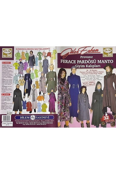 Güler Erkan Provasız Dikiş Kalıpları Dergisi