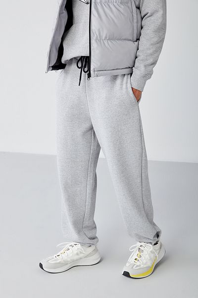 GRIMELANGE Weiche, erhöhte, bequeme, elastische, bequeme, erhöhte Grimelange-Jogginghose für Herren von Internal