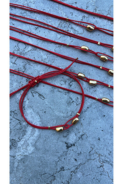 Black Beads Accessory Golden Pearl Vip Bileklik