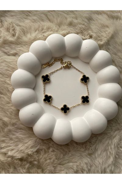 Jewelarin Steel Double Sided Black Bracelet