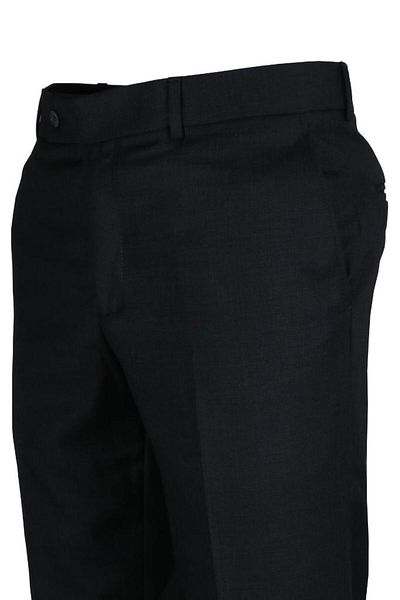 Modarar Pantaloni bărbați din stofă de culoare afumată, croială obișnuită RAR01187