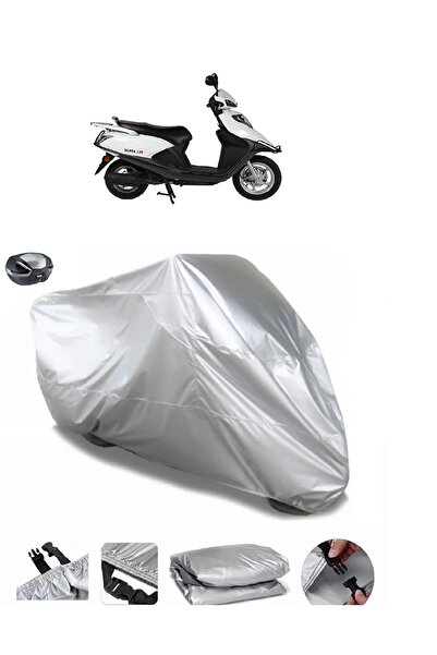 AUTOLION RMG Moto Gusto Santa 125 Compatible Motorcycle Tarpaulin REAR BAG CO...
