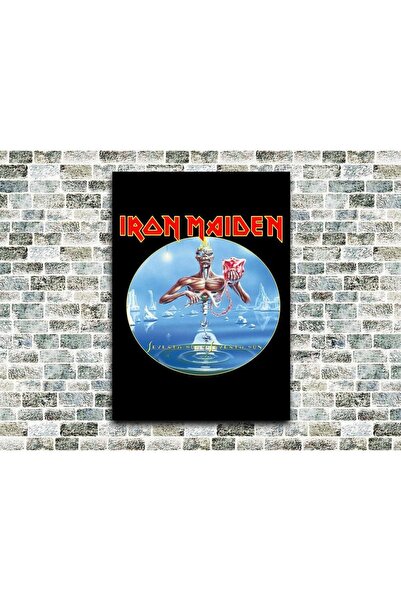 icase Ξύλινος πίνακας Iron Maiden Seventh Son