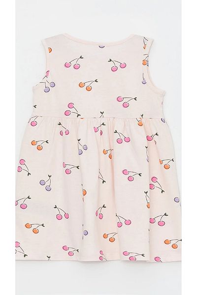LC Waikiki LCW baby Crew Neck Printed Baby Girl Dress