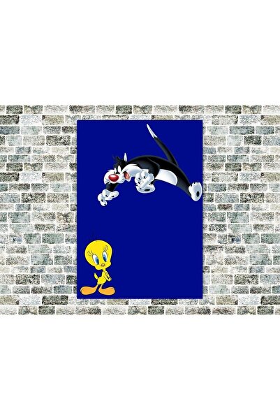 icase Σιλβέστερ Τουίτι Ξύλινος Πίνακας