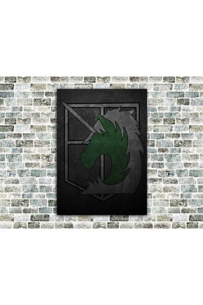 icase Επίθεση των Τιτάνων Σινγκέκι Νο Κιότζιν Ξύλινος Πίνακας