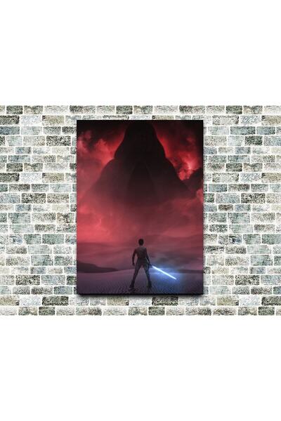 icase Tablou din lemn Star Wars Darth Vader Dimensiune mare