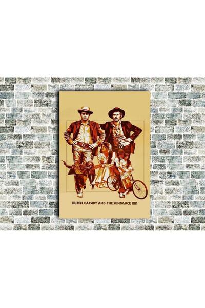 icase Butch Cassidy și The Sundance Kid Tablou din lemn