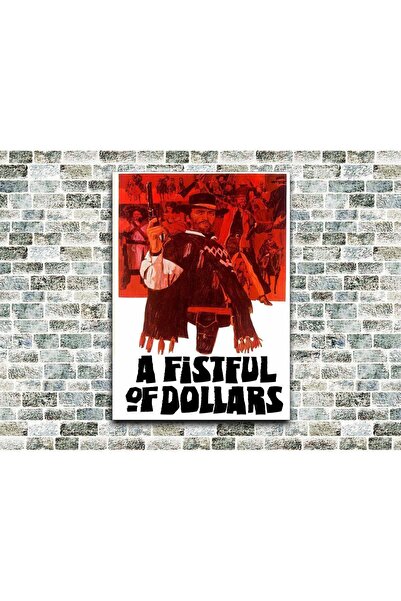 icase O mână de dolari Tablou din lemn