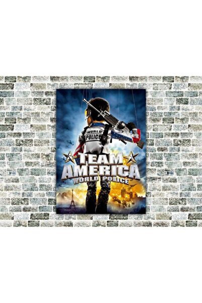 icase Masă de joc din lemn Team America World Police