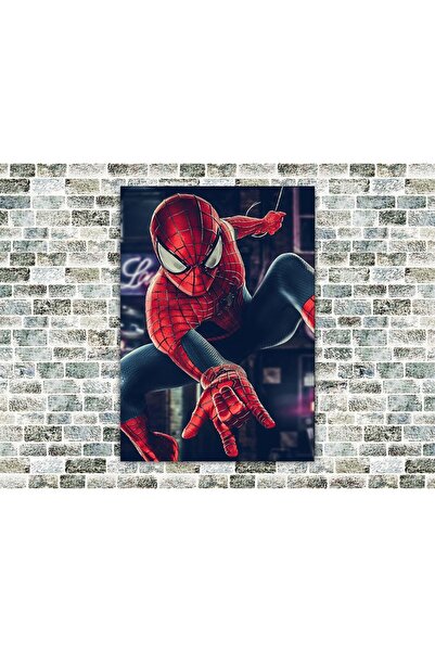 icase Spider-man Spiderman 2 Tablou din lemn de dimensiuni mari
