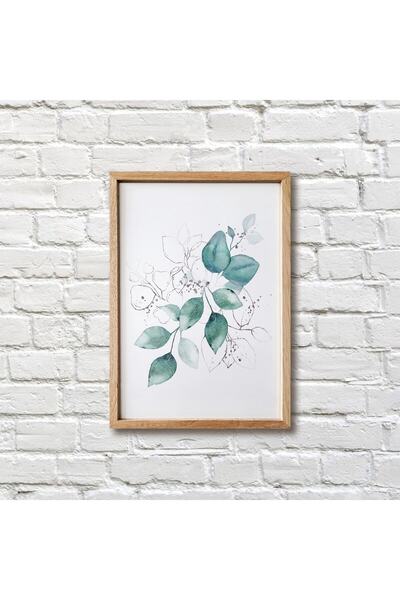 icase (!!! ΞΥΛΙΝΟΣ ΣΚΕΛΕΤΟΣ ΜΕ ΕΙΔΙΚΗ ΕΜΦΑΝΙΣΗ! !!) Ακουαρέλα με φύλλα ακουαρ...