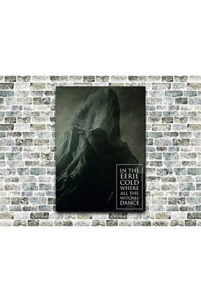 icase Λάμποντας στον απόκοσμο ψυχρό, όπου χορεύουν όλες οι μάγισσες, Ξύλινος ...