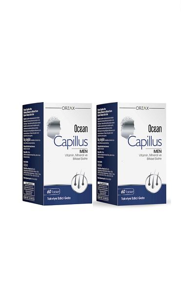 Ocean Orzax Capillus Men's 60 Tablets - Pack of 2