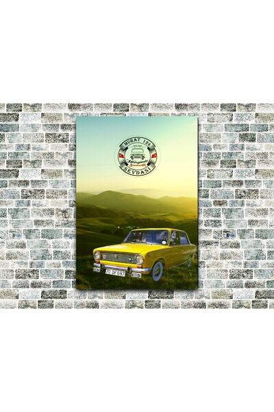 icase Murat 124 Tablou din lemn de dimensiuni mari