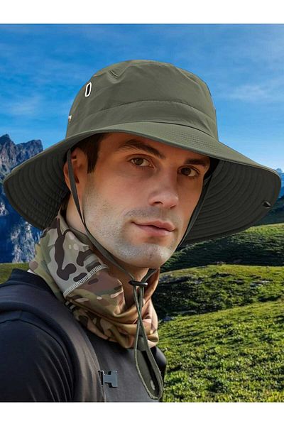 Mood Agenda Unisex Uv Protected Waterproof Summer Safari Hat