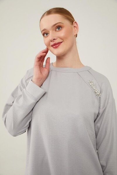 Levidor Σετ τουνίκ με πέτρινη λεπτομέρεια