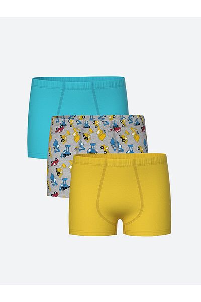 LC Waikiki 3-Piece Printed Boxer Set for Boy