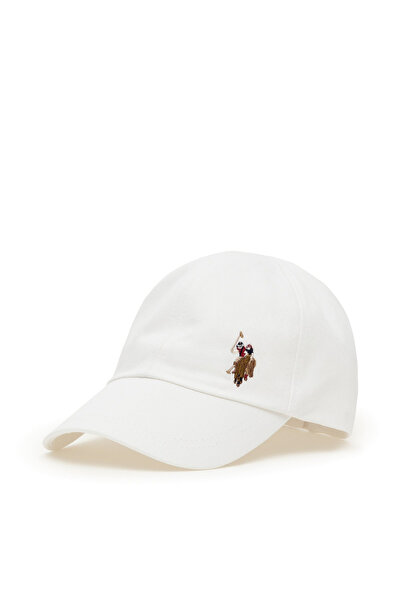 U.S. Polo Assn. يو اس بولو اسن. قبعة رجالية بيضاء BYRAN-IY24